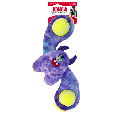 Kong Woozles Monster Squeaker Plush Dog Toy - Medium